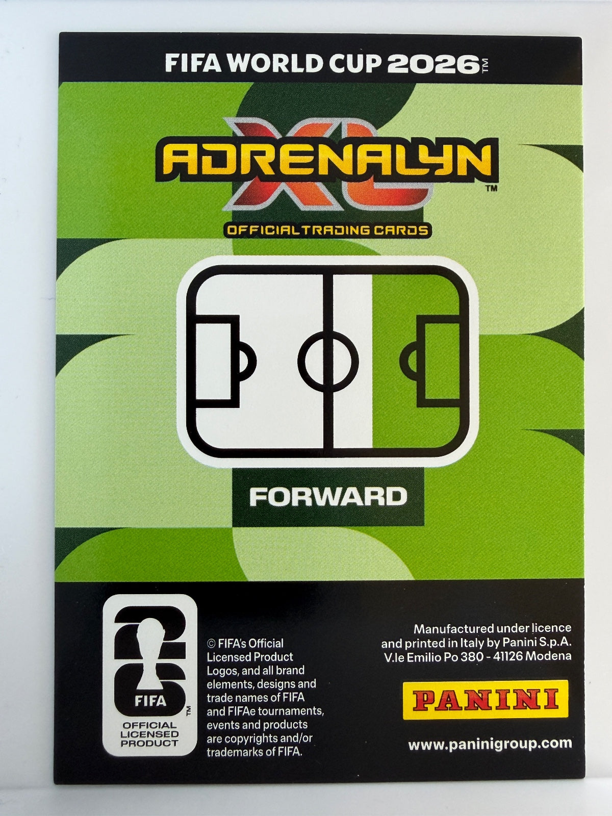 Jovane Cabral Base Panini Adrenalyn XL FIFA World Cup 104 NM (Back)