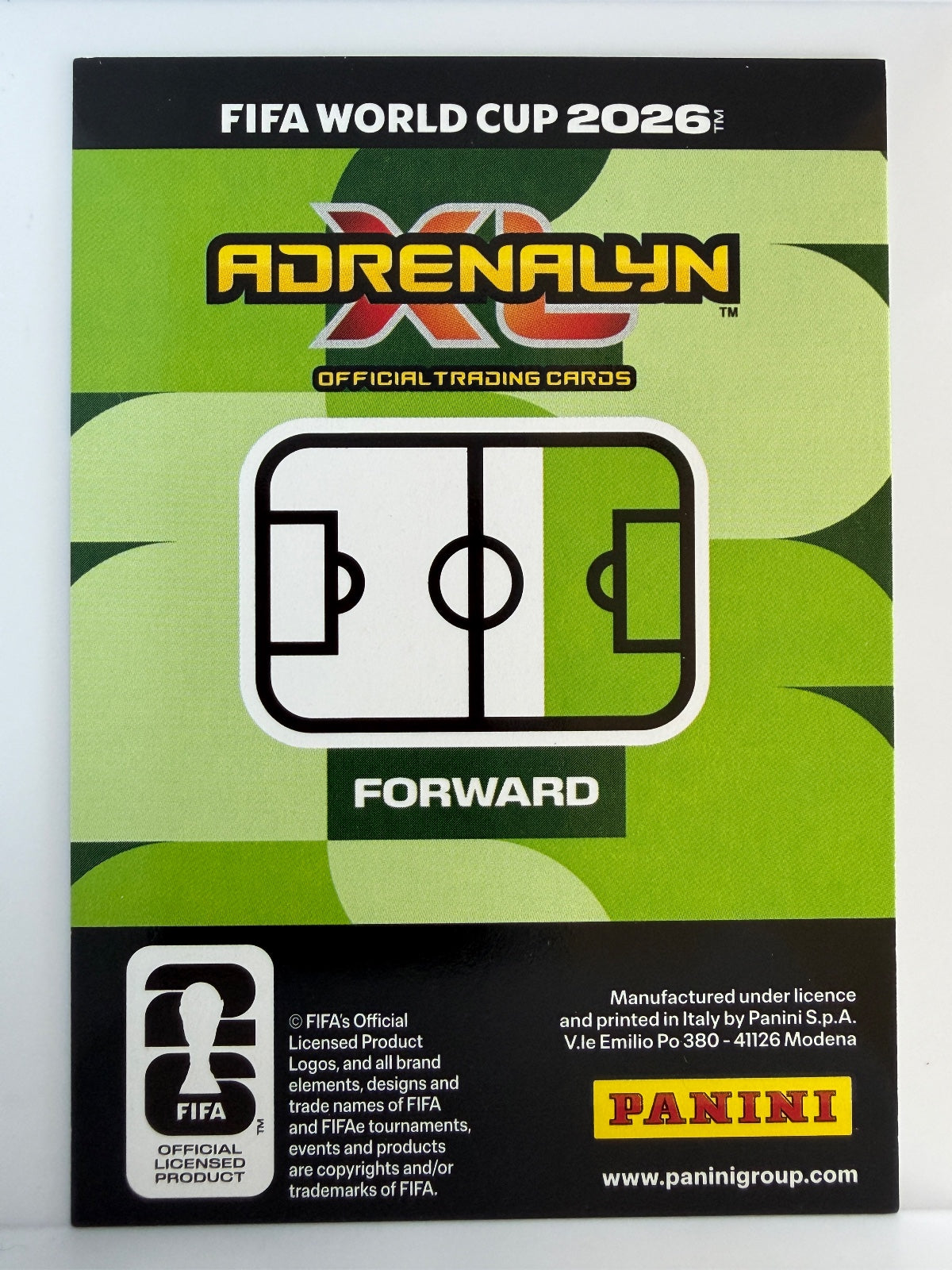 Ismael Díaz Base Panini Adrenalyn XL FIFA World Cup 356 NM (Back)