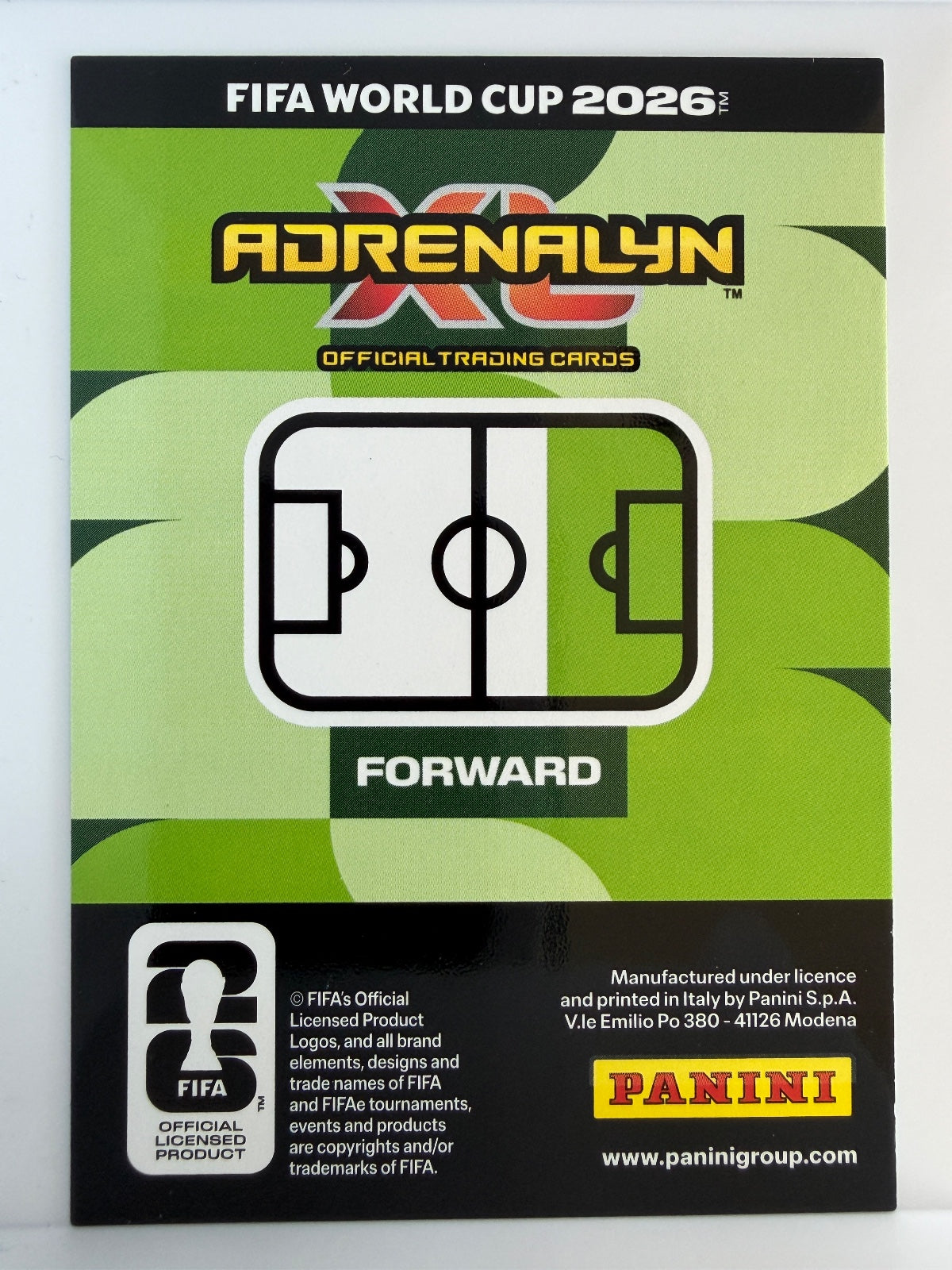 Marcus Thuram Base Panini Adrenalyn XL FIFA World Cup 188 NM (Back)