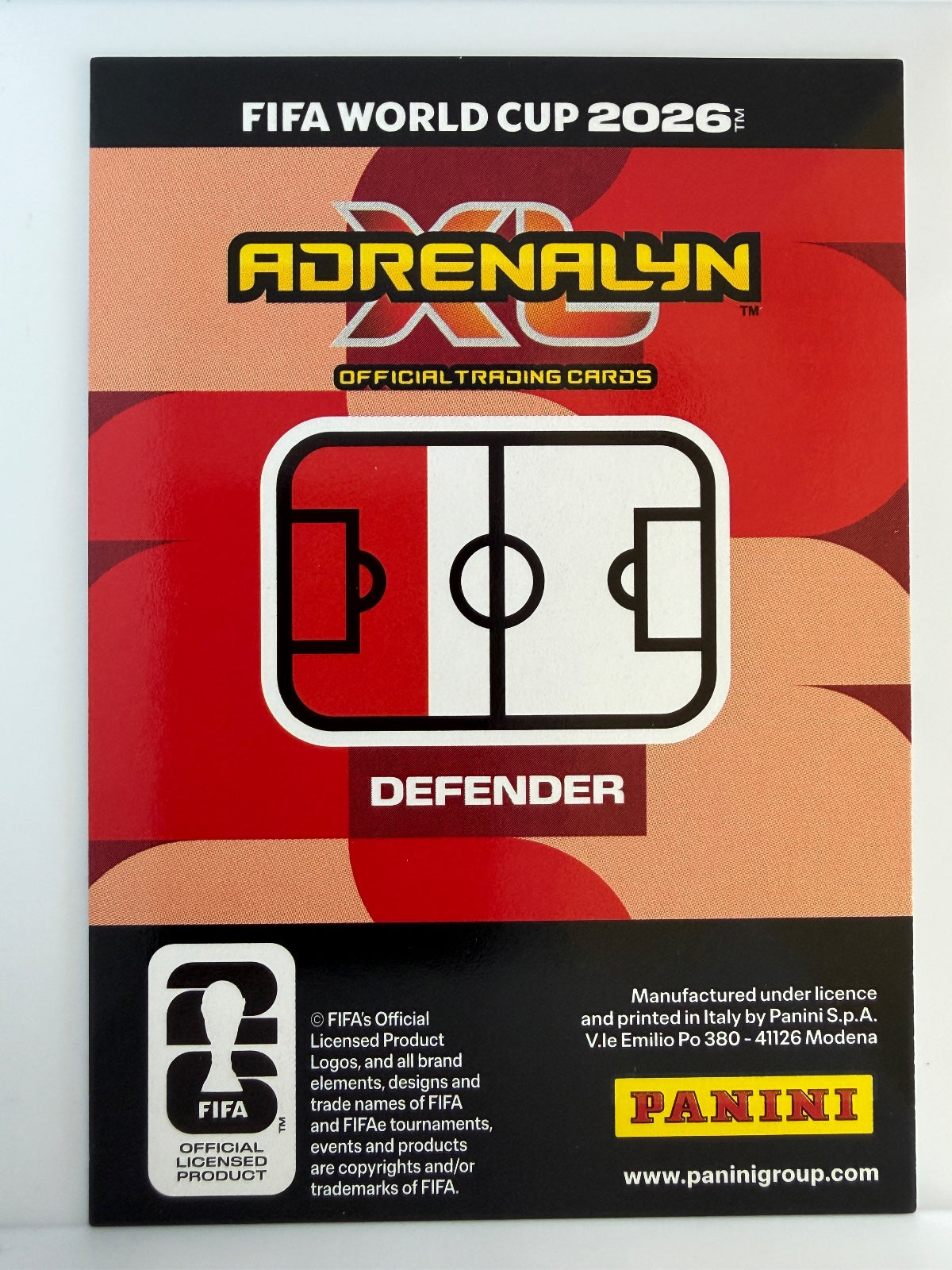 Derek Cornelius Base Panini Adrenalyn XL FIFA World Cup 87 NM (Back)