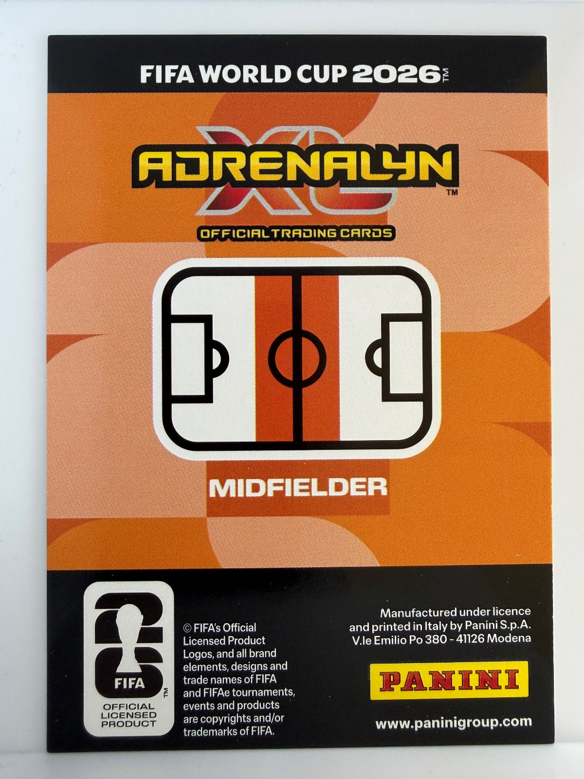 Jamiro Monteiro Base Panini Adrenalyn XL FIFA World Cup 102 NM (Back)