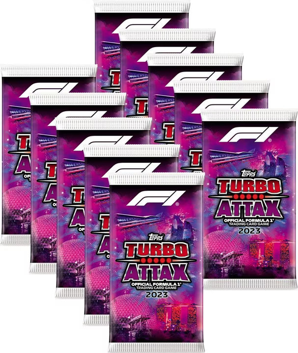 Topps - Turbo Attax Formel 1 2023 - 10 Booster