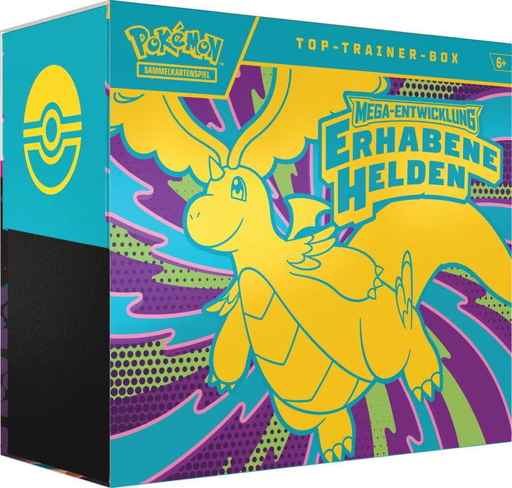 Pokémon ME02.5 Erhabene Helden Top Trainer Box DE