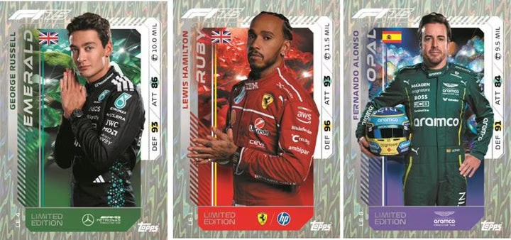 Topps Turbo Attax Formel 1 TC 2025 – MEGA TINS Diamond Edition