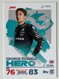 George Russell Base Topps Turbo Attax F1 25 NM