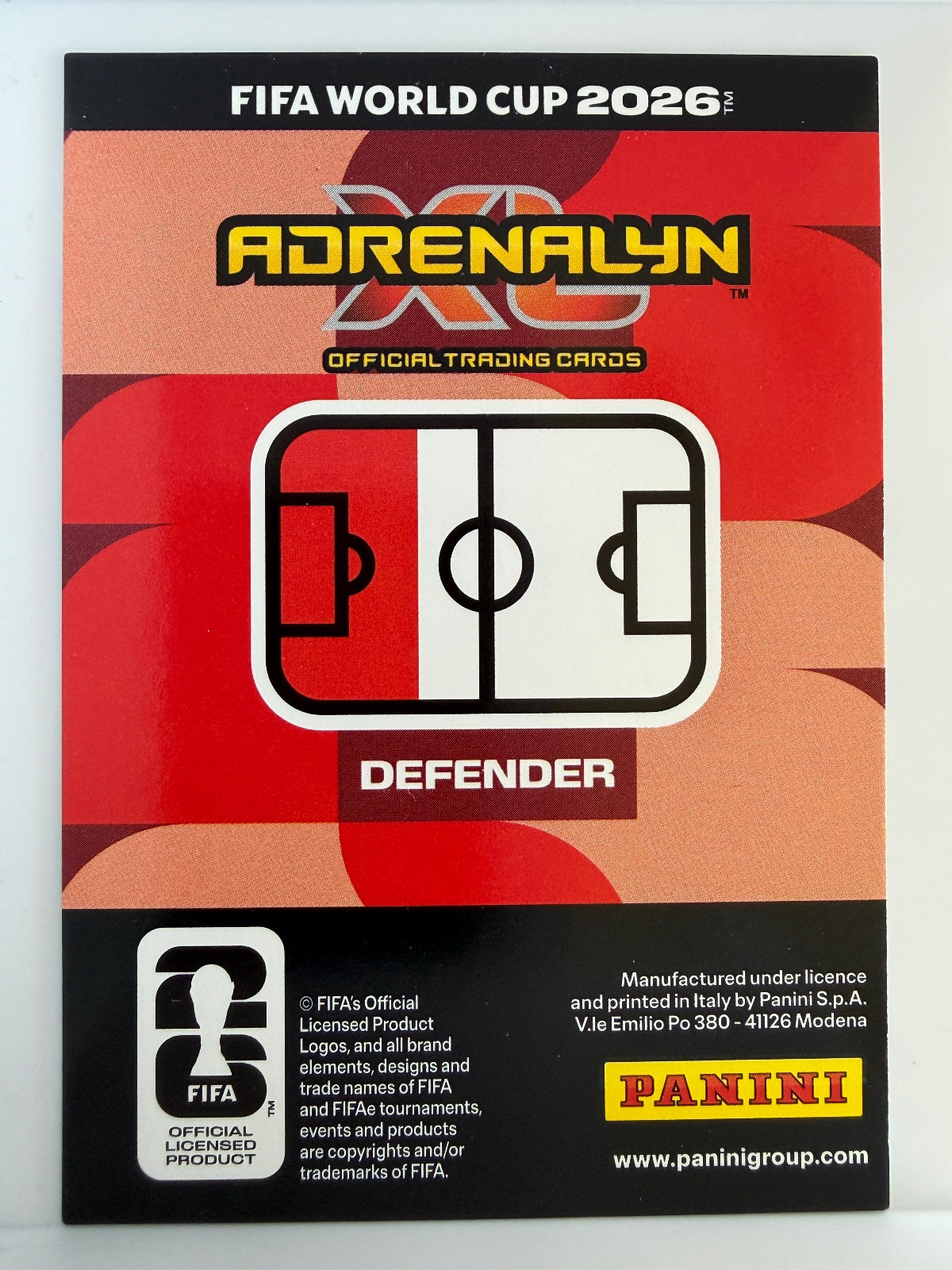 Saud Abdulhamid Base Panini Adrenalyn XL FIFA World Cup 400 NM (Back)