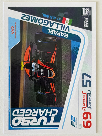 Rafael Villagomez Base Topps Turbo Attax F1 257 NM