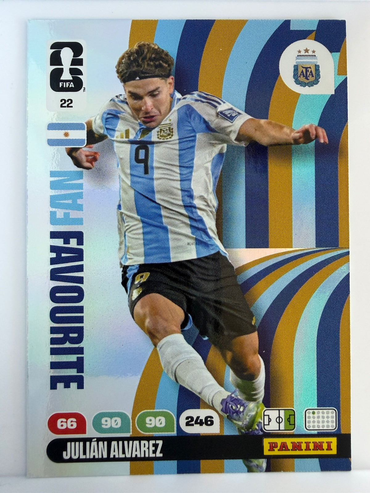 Julian Alvarez Base Panini Adrenalyn XL FIFA World Cup 22 NM