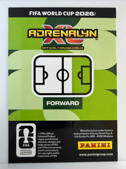 Alireza Jahanbakhsh Base Panini Adrenalyn XL FIFA World Cup 237 NM (Back)