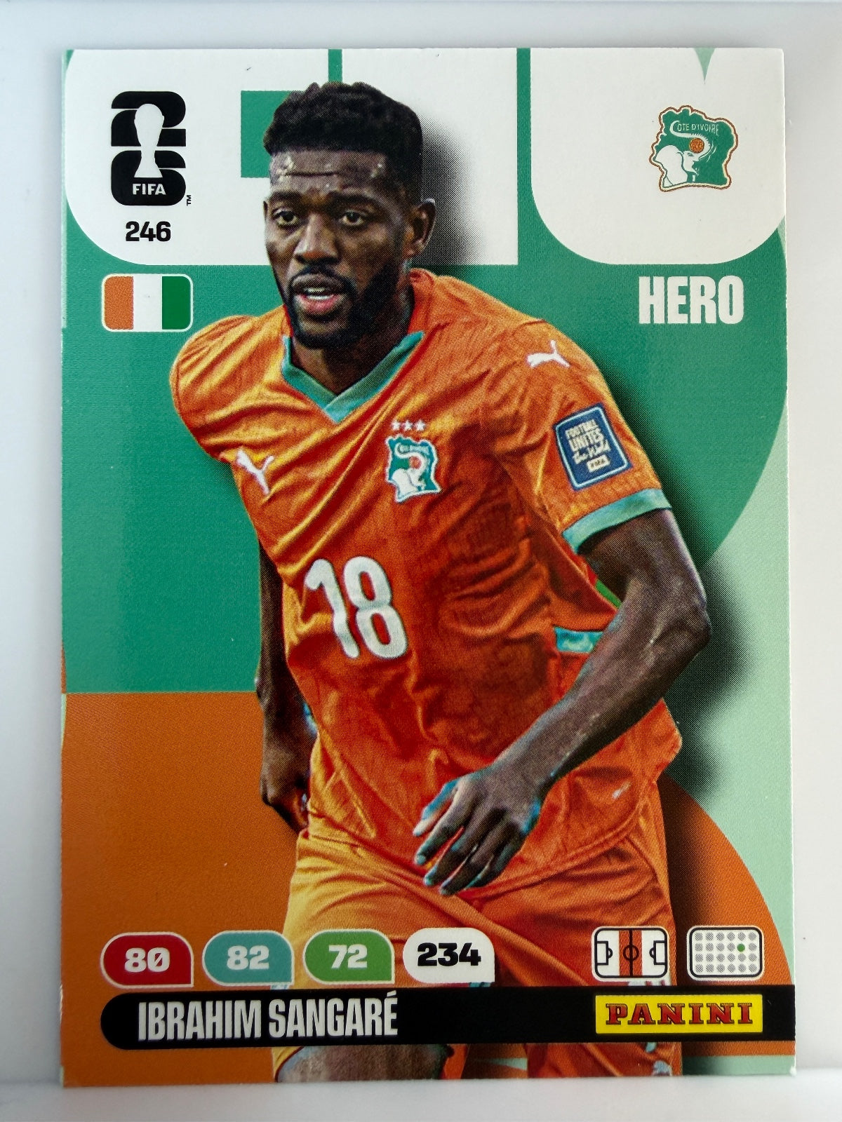 Ibrahim Sangare Base Panini Adrenalyn XL FIFA World Cup 246 NM