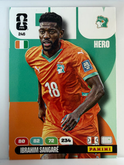 Ibrahim Sangare Base Panini Adrenalyn XL FIFA World Cup 246 NM