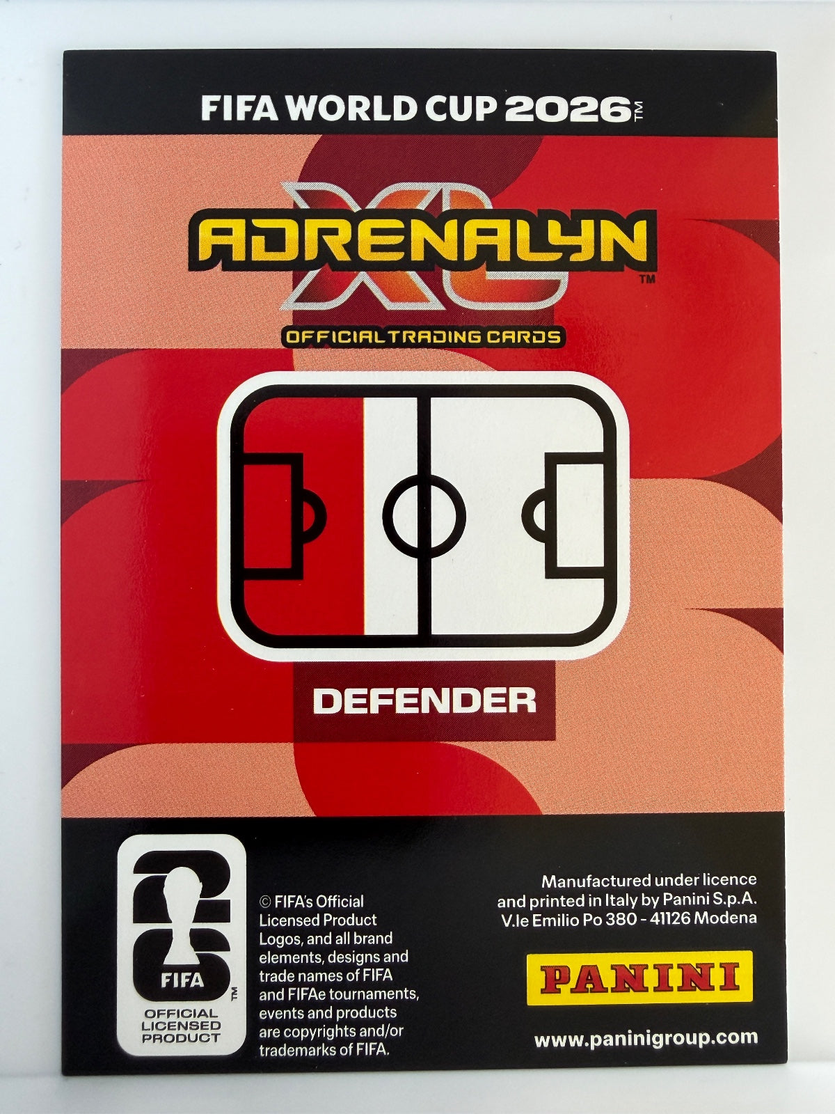 Yu-min Cho Base Panini Adrenalyn XL FIFA World Cup 279 NM (Back)