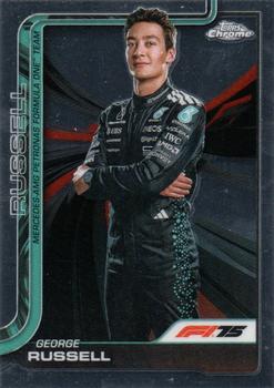 George Russell Base Topps Chrome Formula 1 7 NM