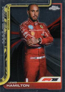 Lewis Hamilton Base Topps Chrome Formula 1 4 NM