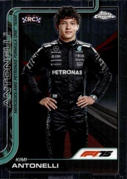 Kimi Antonelli Base Topps Chrome Formula 1 8 NM