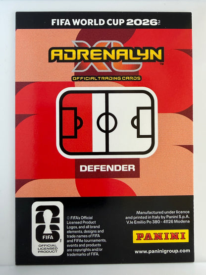 Caglar Soyuncu Base Panini Adrenalyn XL FIFA World Cup 545 NM (Back)