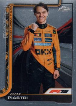 Oscar Piastri Base Topps Chrome Formula 1 6 NM